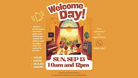 WELCOME DAY at the Russian Sound Music Academy!