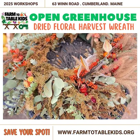 Forever Flowers: Dried Floral Wreath Workshop