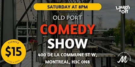 Old Port Comedy Show in Montreal | Pro Comedy Show by the Water