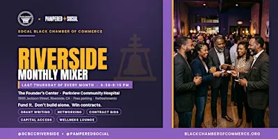 Riverside Monthly Business Mixer - SCBCC
