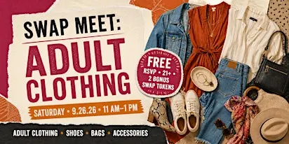 Sip & Swap: Adult Clothing
