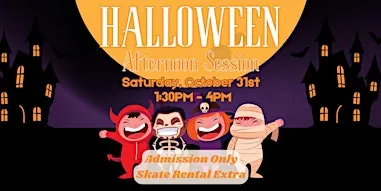 Halloween - Saturday Afternoon - 1:30pm-4pm - ALL AGES