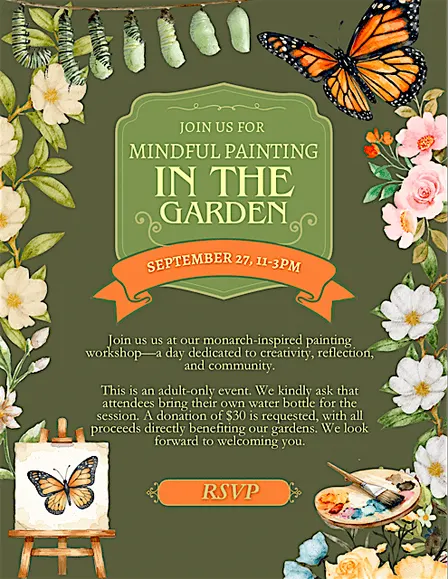 Mindful Painting in the Garden