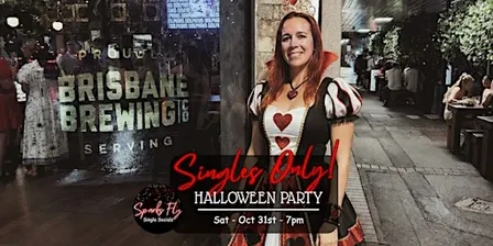 Sparks Fly Singles Only Halloween Party - Brisbane Brewing Co