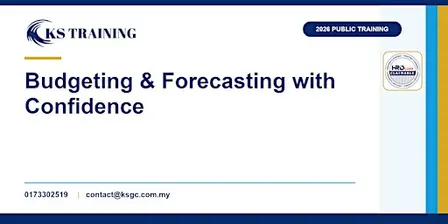 Budgeting & Forecasting with Confidence