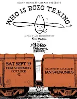 Who Is Bozo Texino? Documentary Screening  w/ Bill Daniel and Ian Svenonius