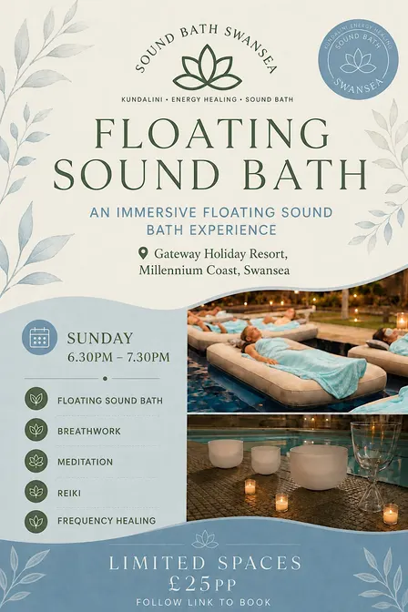 Floating Sound Bath at Gateway Resort