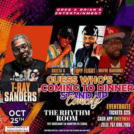 Guess Who’s Coming to Dinner Stand Up Comedy