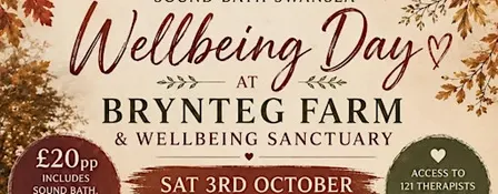 Autumn Wellbeing Retreat Day at Brynteg Farm