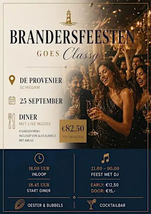 Brandersfeesten goes classy