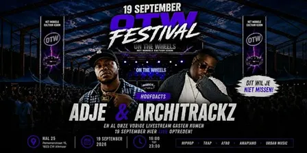 On The Wheels Festival 2026 met Adje & Architrackz