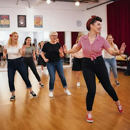 Solo Jive/Rock & Roll 1.5  Hour Dance Pop Up Workshop For The Non Dancer