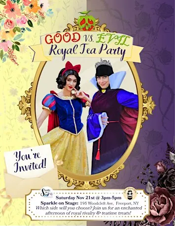 Good vs Evil Royal Tea Party