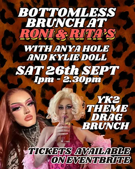 Drag Bottomless Brunch at Roni & Rita's!