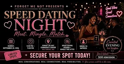 Speed Dating Night: Meet. Mingle. Match.