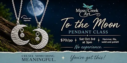 To the Moon Pendant Class