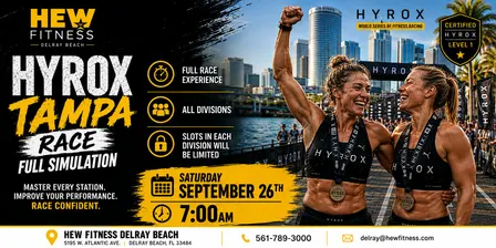 HYROX Tampa Race Simulation