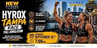 HYROX Tampa Race Simulation