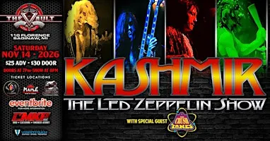 KASHMIR wsg/ The Crushtones