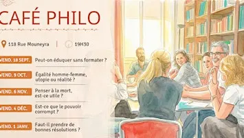 Café Philo à l'Espace Mouneyra