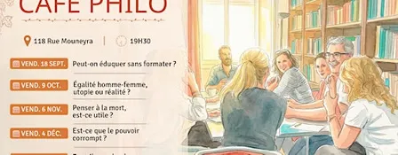 Café Philo à l'Espace Mouneyra