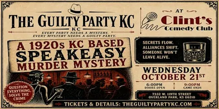 The Guilty Party Presents: The Last Chance | A 1920s Murder Mystery