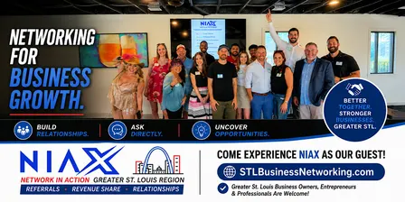 OCT. NEXT LEVEL MONTHLY BUSINESS NETWORKING  - NIAX St. Charles County