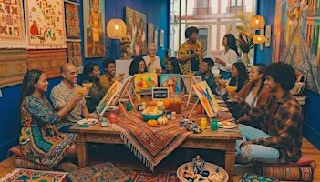 Arte & Margaritas: Saturday Paint & Sip at Casa Azul