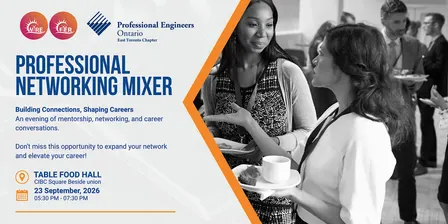 PEO East Toronto x WiRE Networking Mixer