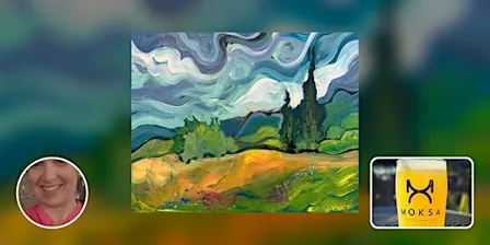 Paint Nite • Moksa Brewing Company • Rocklin