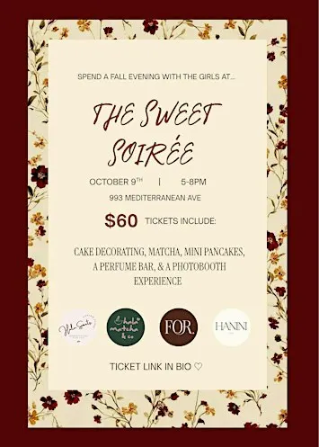 The Sweet Soirée