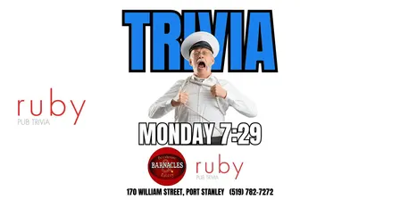 Monday Night Trivia at Barnacles Beerhouse in Port Stanley