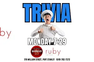 Monday Night Trivia at Barnacles Beerhouse in Port Stanley