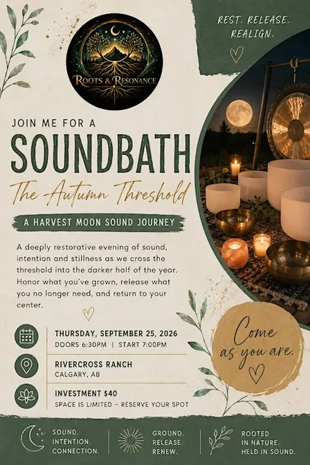The Autumn Threshold - A Harvest Moon Sound Journey