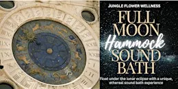 Full Moon in Aries Hammock Sound Bath | Healing Wellness Relaxation