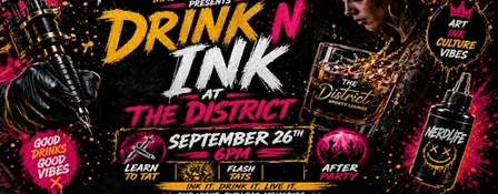 Drink N Ink at The District