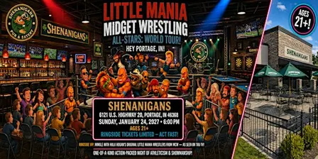 Little Mania Midget Wrestling All-Stars: World Tour in Portage, IN!