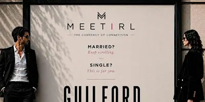 MeetIRL  Guildford Singles Social Mixer |  30+ | Coppa Club