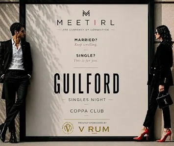 MeetIRL Guildford Singles Social Mixer | 30+ | Coppa Club