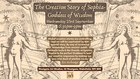 The Creation Story of Sophia-Goddess of Wisdom Creative Workshop