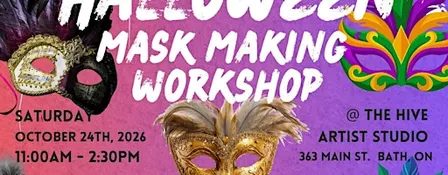 HALLOWEEN MASK MAKING Workshop