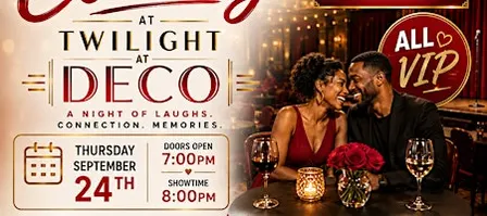 Date Night Comedy at Twilight at Deco Ballroom - San Antonio, TX
