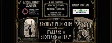 Archive Film Clips of Italians in Scotland and Italy