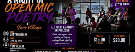 A Night Of Open Mic Poetry