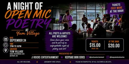 A Night Of Open Mic Poetry