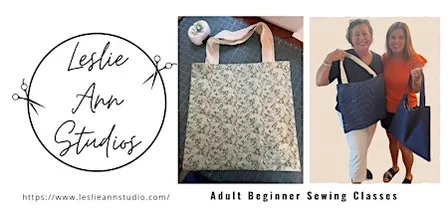 Sept. Beginner Sewing for Adults: Morning Series (4 Classes) Tues.-Fri.