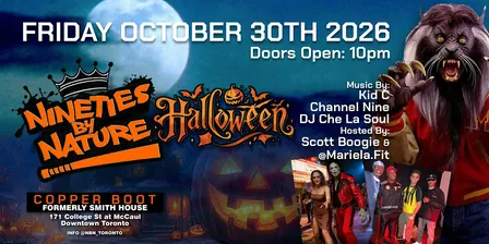 NINETIES BY NATURE- Halloween 2026
