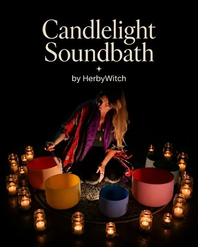 Candlelight Soundbath by HerbyWitch