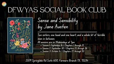 Sense and Sensibility | DFW YAS Social Book Club