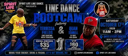 Line Dance Bootcamp presented by Spirit Life Line Dance